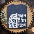 thumbnail image 1 of Jollimate Man Of God Husband Daddy Shirt, God Dad Shirt, Gift For Daddy, Cross Christian Shirt, 1 of 6