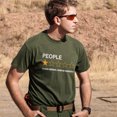 thumbnail image 1 of Jollimate People 1 Star Rating Shirt, Funny Introvert Graphic Tee, Sarcastic Gift for Men, 1 of 5