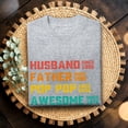 thumbnail image 1 of Jollimate Personalized Husband Father Shirt, Custom Year Shirt, Dad Birthday Gift, Gift For Husband, 1 of 6
