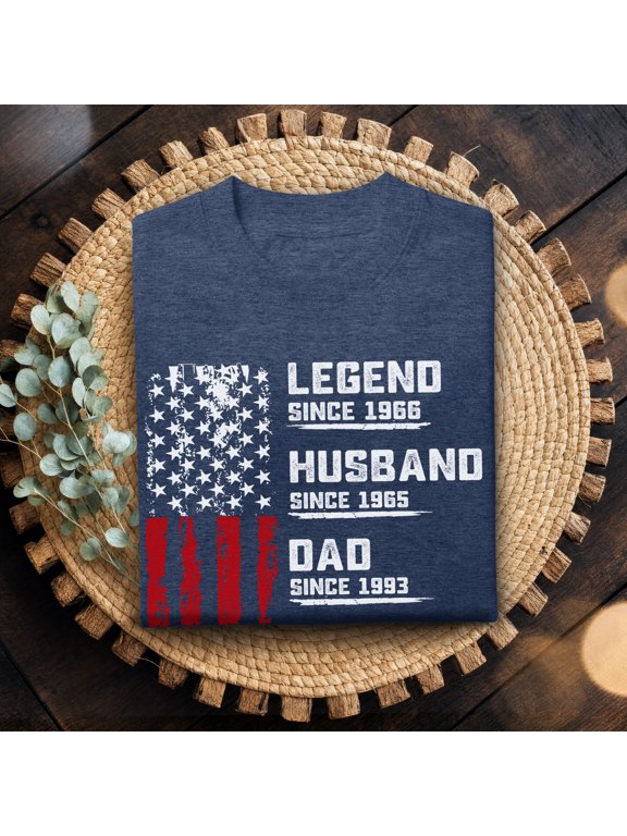 Personalized Legend Dad Shirt, Gift For Papa, Dad Birthday Gift, Dad America Shirt