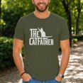 thumbnail image 1 of Jollimate The Catfather Shirt, Cat Father Shirt, Cat Dad Gift, Cat Lover Gift Shirt, 1 of 6