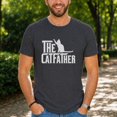 thumbnail image 1 of Jollimate The Catfather Shirt, Cat Father Shirt, Cat Dad Gift, Cat Lover Gift Shirt, 1 of 6