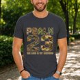 thumbnail image 1 of Jollimate Psalm 23 The Lord Is My Shepherd Shirt, Christian Men Camo Graphic Tee, Cool Retro Scripture Men's T-Shirt, 1 of 6