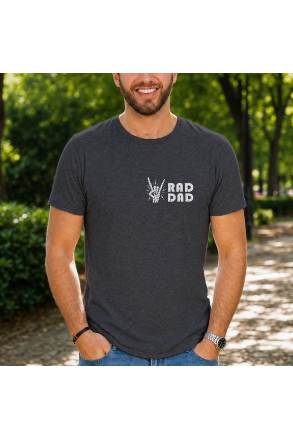 Rad Dad Tshirt, Cool Rad Dad Tee, Cool Dad Gift, Gift For New Dad, Dad Birthday Gift