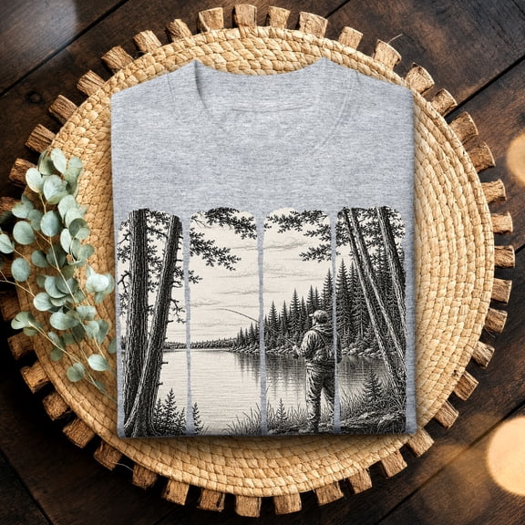 Jollimate Reel Cool Dad Shirt, Retro Fishing Shirt, Fishing Dad Gifts, Shirt For Fishing Dad