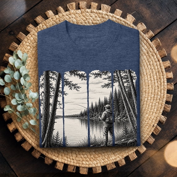 Jollimate Reel Cool Dad Shirt, Retro Fishing Shirt, Fishing Dad Gifts, Shirt For Fishing Dad