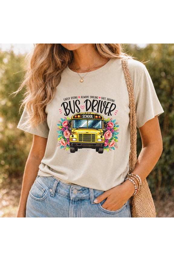 School Bus Driver T-Shirt, Funny Driver Shirt, Driver Gift Shirt, Gifts For Bus Driver