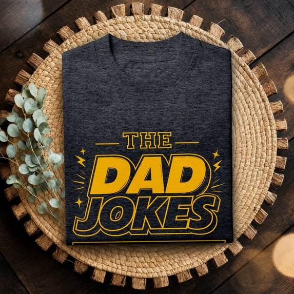 Jollimate The Dad Jokes Tshirt, Funny Dad Shirt, Birthday Dad Gift, Gift For Dad, Fathers Day Shirt