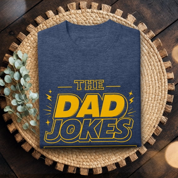 Jollimate The Dad Jokes Tshirt, Funny Dad Shirt, Birthday Dad Gift, Gift For Dad, Fathers Day Shirt