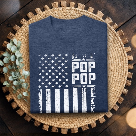 Jollimate USA Pop Pop Shirt, Funny Shirt For Dad, Pop Pop Gift, Gift For Him Birthday, Best Dad Gift