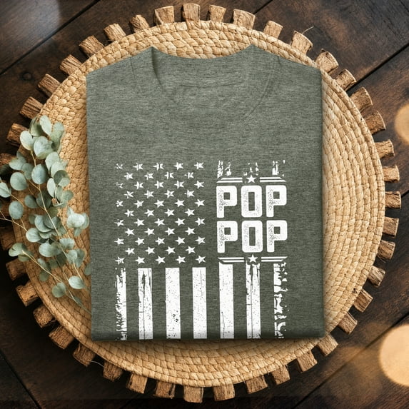 Jollimate USA Pop Pop Shirt, Funny Shirt For Dad, Pop Pop Gift, Gift For Him Birthday, Best Dad Gift