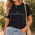 thumbnail image 1 of Jollimate Women's T-Shirt, Christian Faith Shirt, Minimalist Flower T-Shirt Holiday Gift, 1 of 6