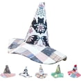 thumbnail image 1 of Jollup The Quilted Witch Hat, Handcrafted Folk Art Vintage Halloween Hat, Prairie Patchwork Costume Headpiece, 1 of 12