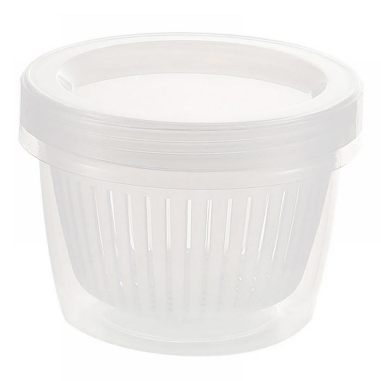 Jolly Fresh Storage Bowl Salad Keeper Container for Salad Crisper Lettuce Ginger Garlic Onion Fruits Vegetables