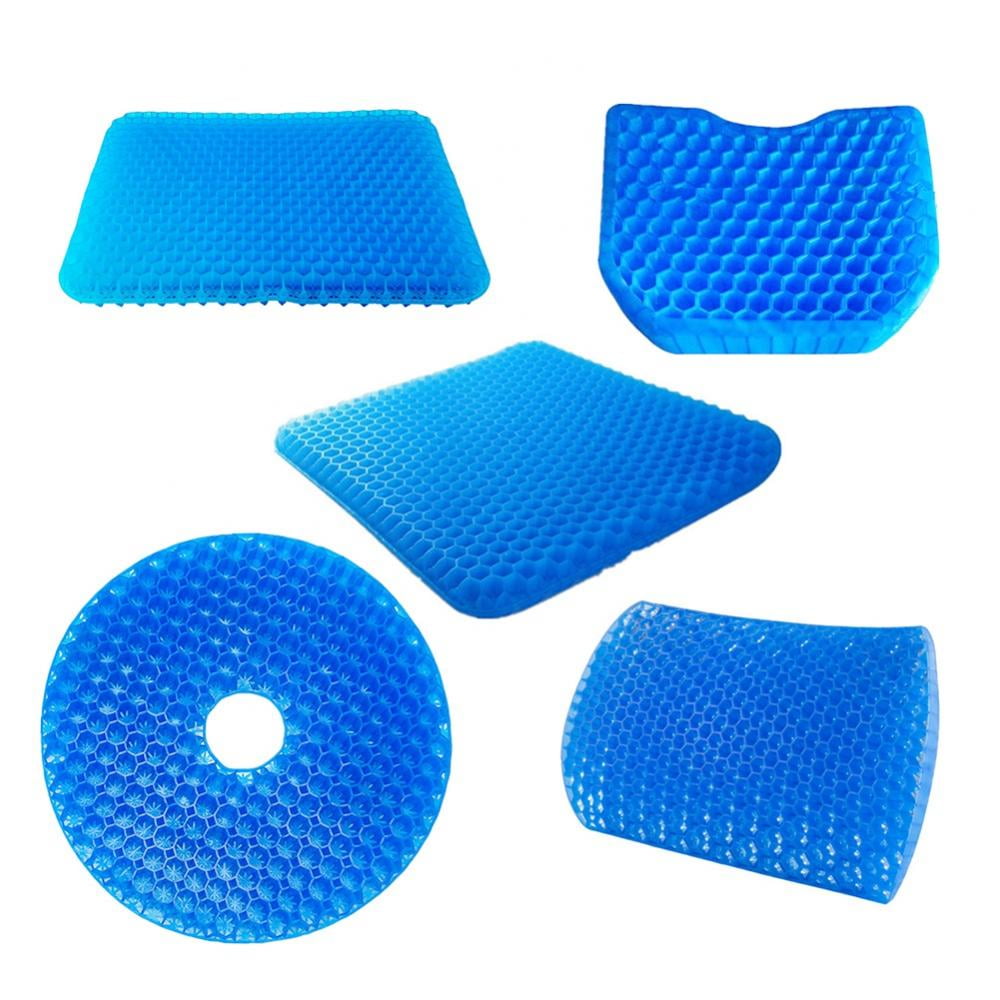 Jolly Gel Seat Cushion Office Chair Seat Cushion with Non Slip Cover Breathable Honeycomb Pain Relief Sciatica Egg Crate Cushion for Office Chair Car Wheelchair Walmart