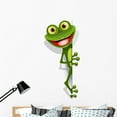 thumbnail image 1 of Jolly Green Frog Wall Decal Sticker by Wallmonkeys Vinyl Peel and Stick Graphic for Girls (48 in H x 22 in W), 1 of 4