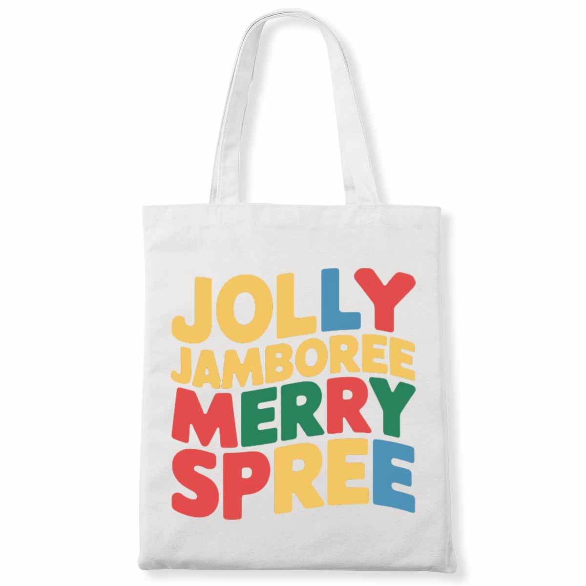Jolly Jamboree, Merry Spree. Baking Chef Christian Faith Canvas Bag 1Pc