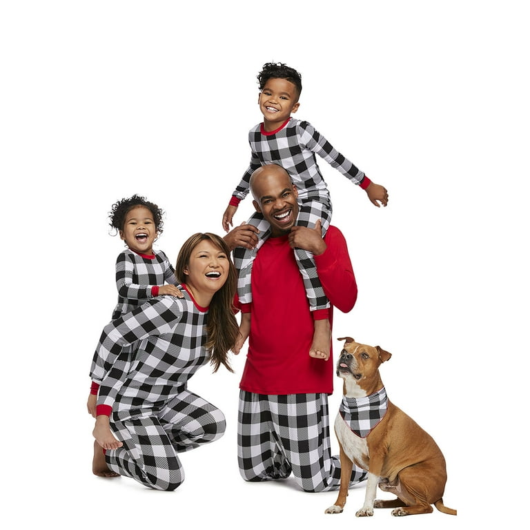 Jolly Jammies Men's Buffalo Plaid Matching Family Pajamas Union