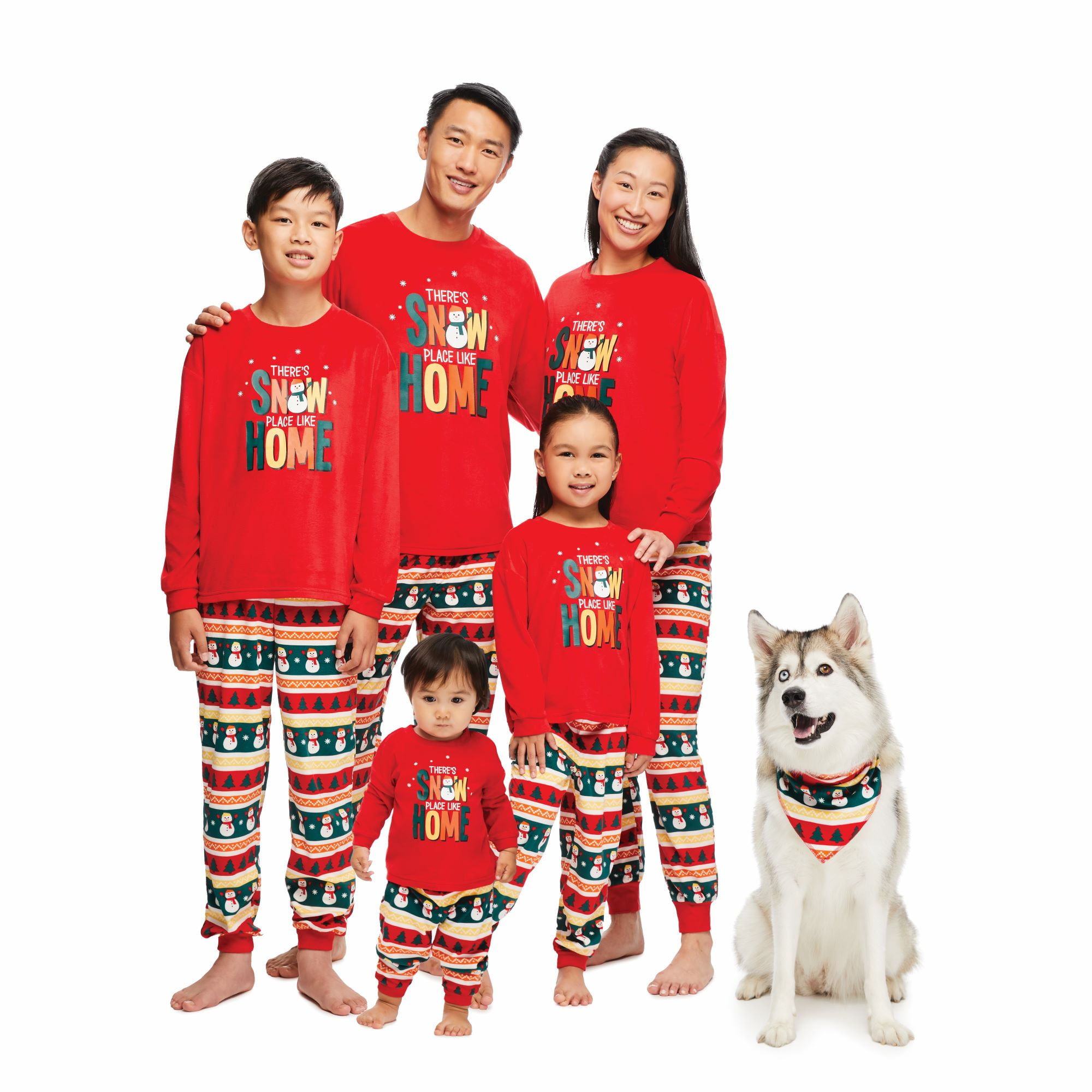 Jolly Jammies Matching Family Pet Bandana