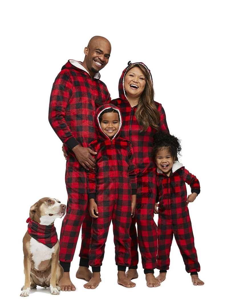 Jolly Jammies Toddler Buffalo Plaid Matching Family Pajamas Union