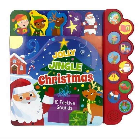 Jolly Jingle Christmas, (Board Book)