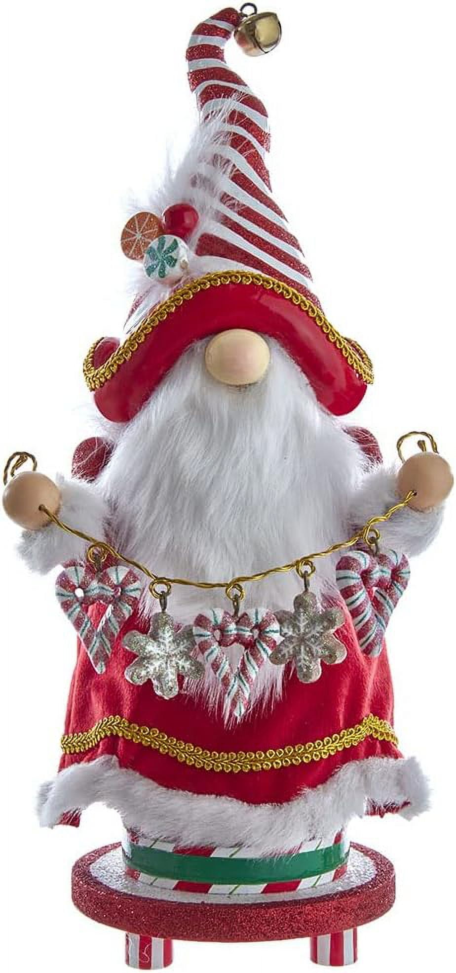 Jolly Jingles Gnome Nutcracker, 15Inch, Multicolored