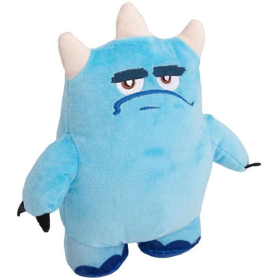 SnugArooz: Jolly Joel - 2-In-1 Plush Dog Toy, Ball Hidden Inside, Soft Blue Monster, Squeak & Crinkle, Pet Multi-Sensory Play, Cuddle-Fetch-Chew