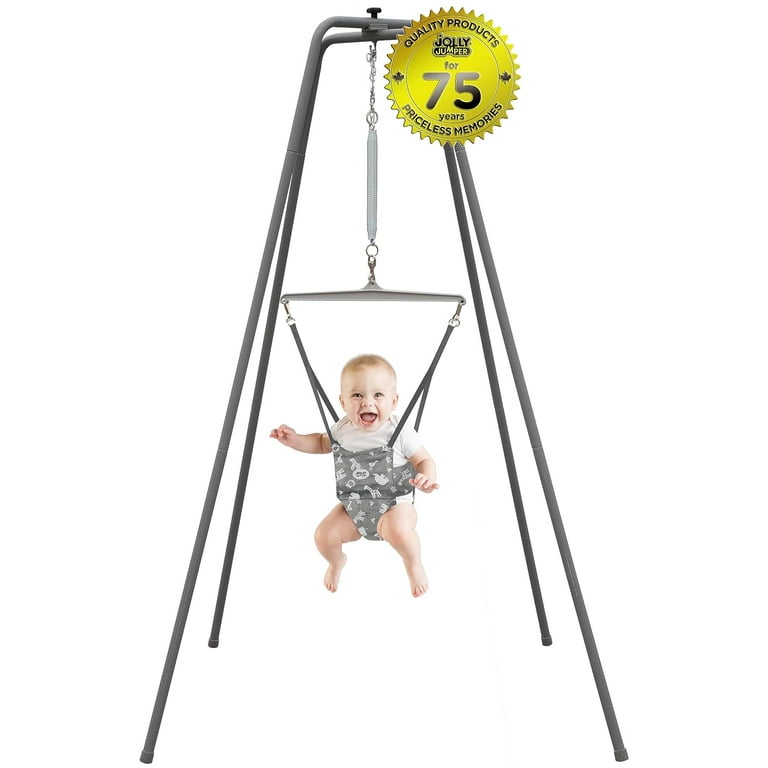 Jolly Jumper Elite Baby Exerciser - Sturdy Frame, Indoor and