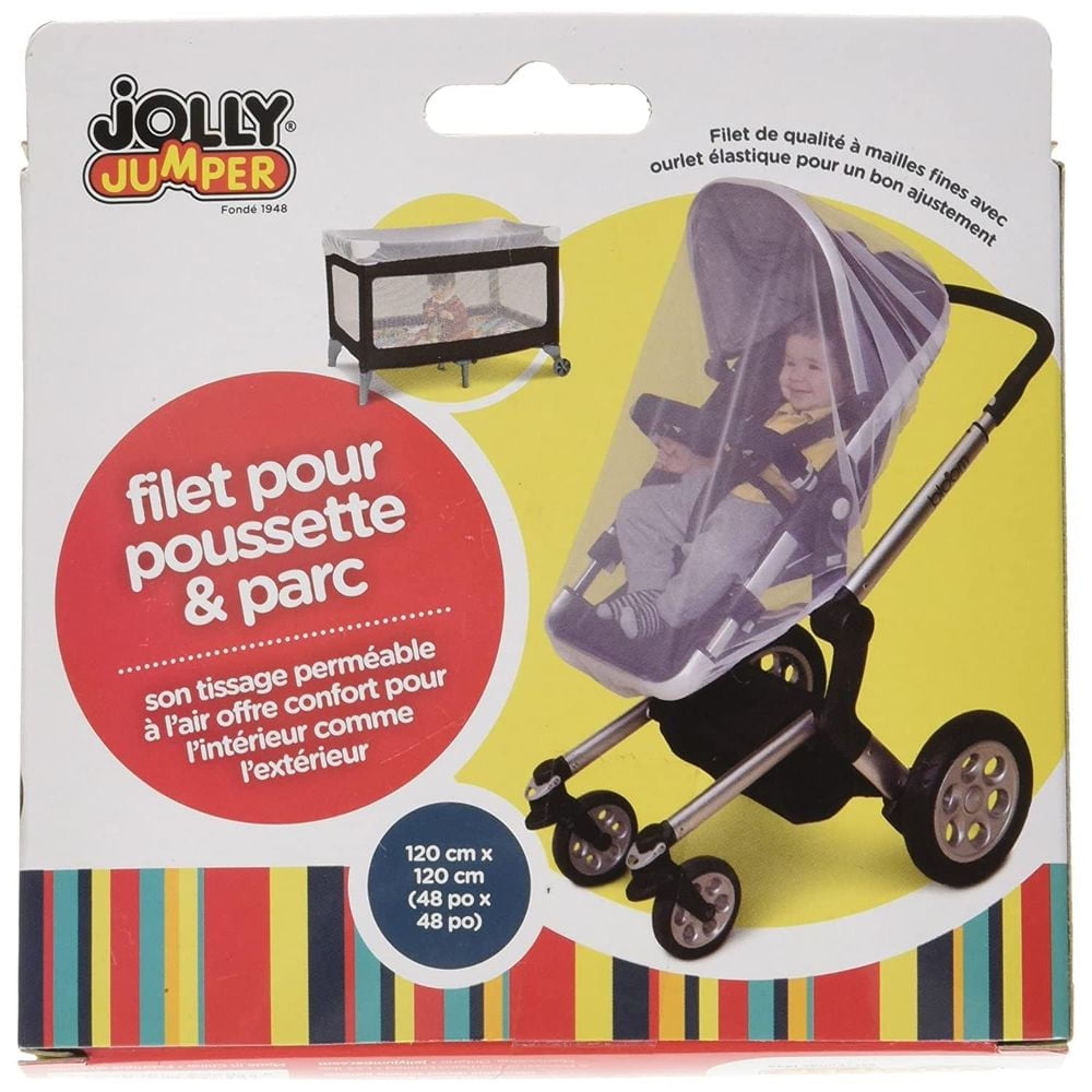Jolly Jumper Insect Bug Net Fits Most Strollers, Pack 'N Play