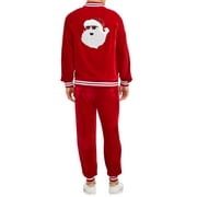 JOLLYKNITS Jolly Knits Men's Ugly Christmas Tracksuit Set, 2 Piece Outfit Set S-3XL