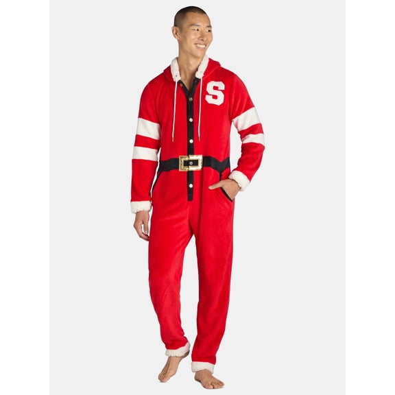 Jolly Knits Men's and Big Men's Ugly Christmas Rhomphim, Sizes S-3XL