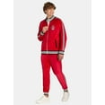 thumbnail image 1 of Jolly Knits Men's and Big Men's Velour Christmas Tracksuit Set, 2-Piece, Sizes S-3XL, 1 of 4