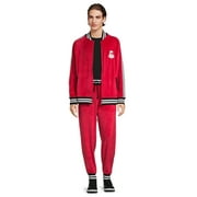 JOLLYKNITS Jolly Knits Men's and Big Men's Velour Christmas Tracksuit Set, 2-Piece, Sizes S-3XL