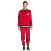 JOLLYKNITS Jolly Knits Men's and Big Men's Velour Christmas Tracksuit Set, 2-Piece, Sizes S-3XL