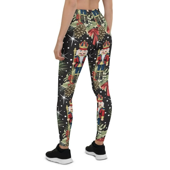 Jolly Nutcrackers Leggings Size: XL for Women | FIERCEPULSE