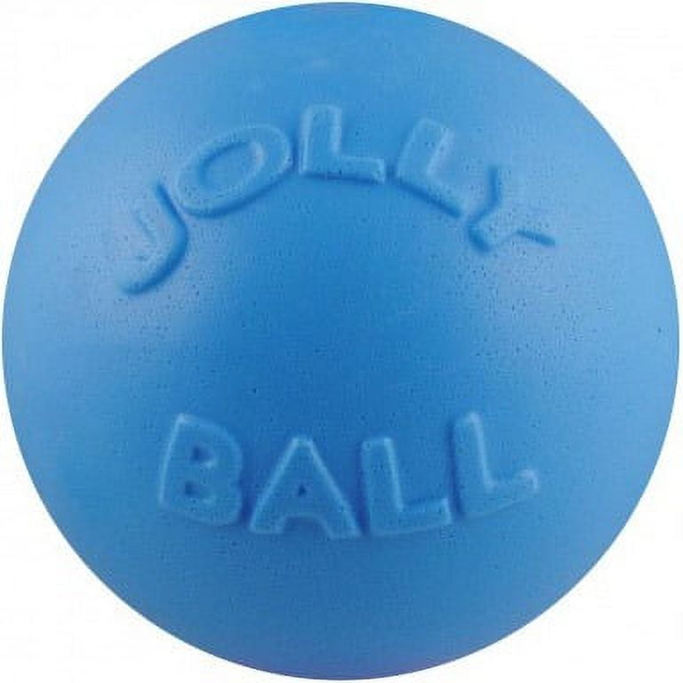 Jolly Pet Bounce-N-Play Ball Orange 8 inch Vanilla Scented Rubber Dog Toy