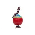 thumbnail image 1 of Jolly Pets 881047 Joly Romp-N-Roll Red 8in. Dog Toy Ball on Rope for Interactive Play, 1 of 1