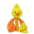 thumbnail image 1 of Jolly Pets Animal Flathead Squeaky Duck Dog Toy, Medium, 1 of 10