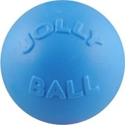 Jolly Pets Bounce-n-Play Jolly Ball Dog Toy, 4.5", Light Blue