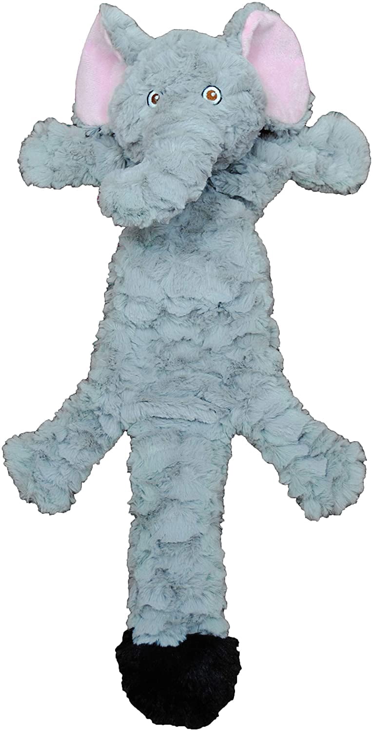 Jolly Pets Fat Tail Small Elephant, Tug and Toss Toy For Dogs