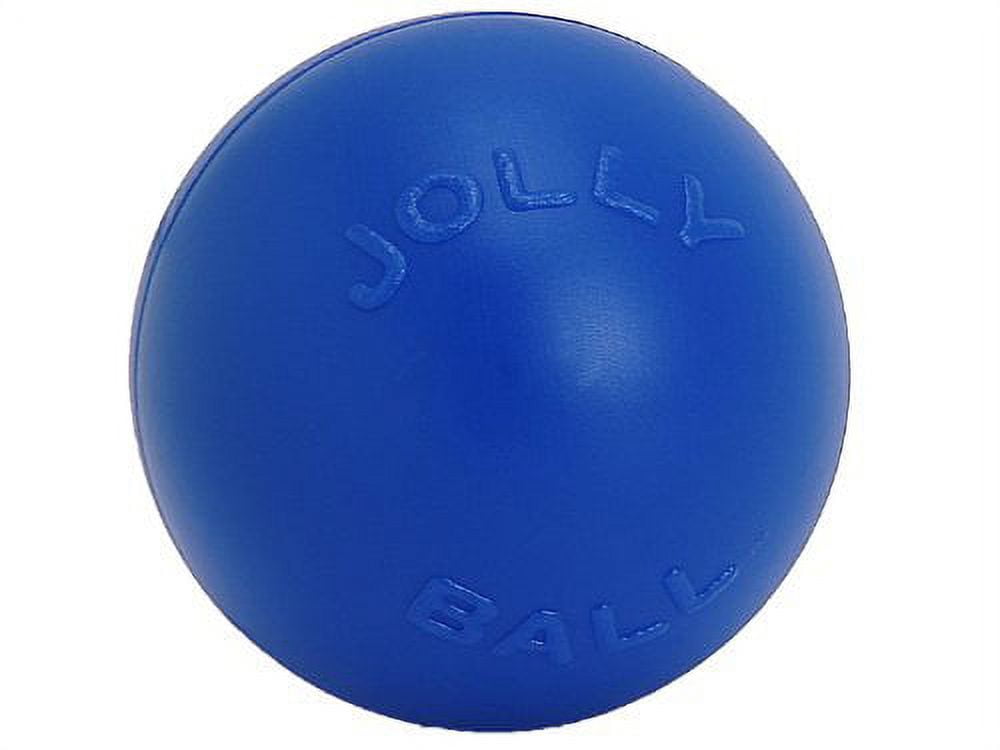 Push Nplay Jolly Pets, Push-n-Play Ball Dog Toy, 4.5 Inches, Blue - Walmart.com