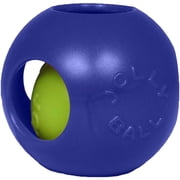 Jolly Pets Teaser Ball Blue Dog Toy, 6-inch
