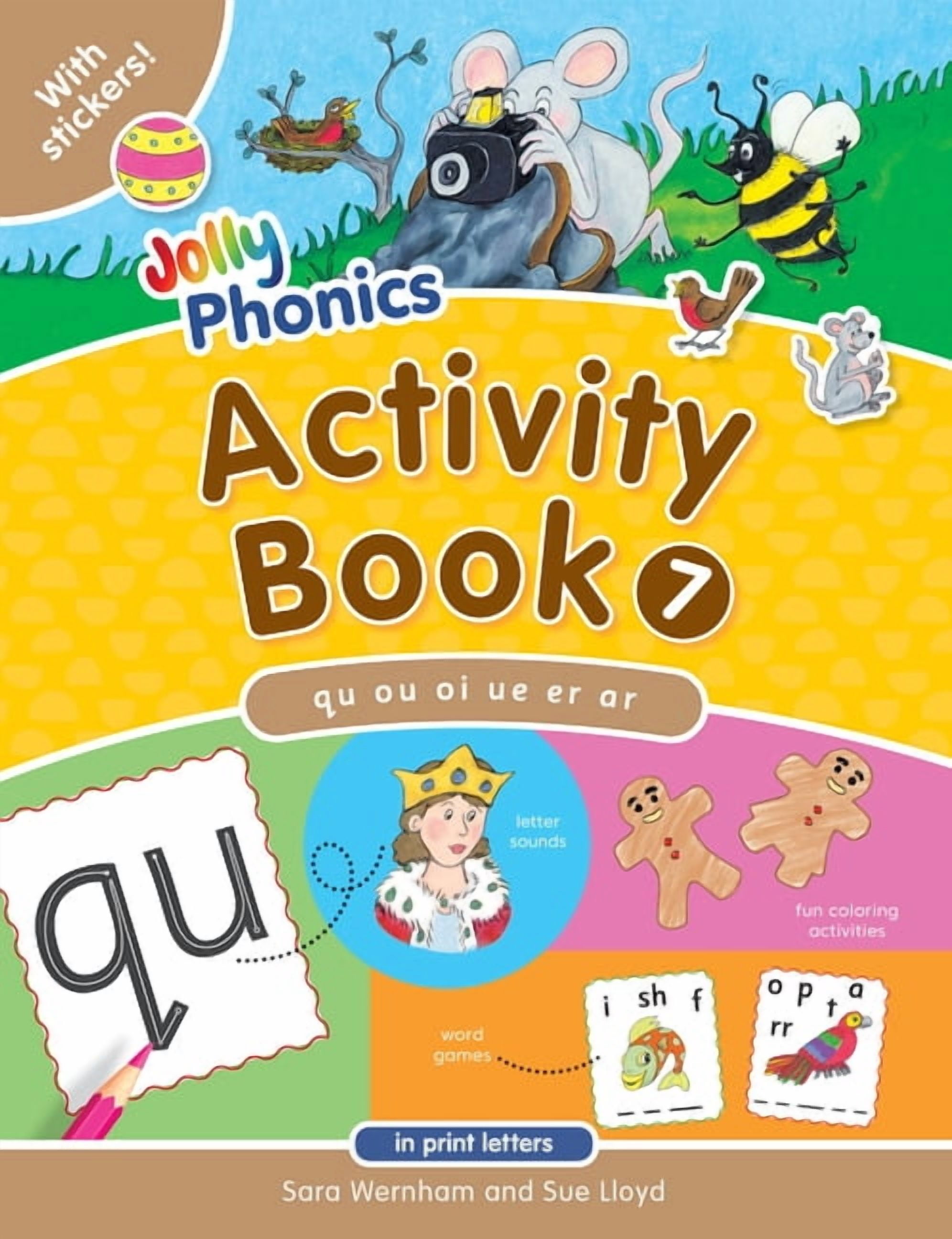 [新品　未使用]　Jolly Phonics Activity Book 1-7 Jolly-Phonics-Activity-Books-