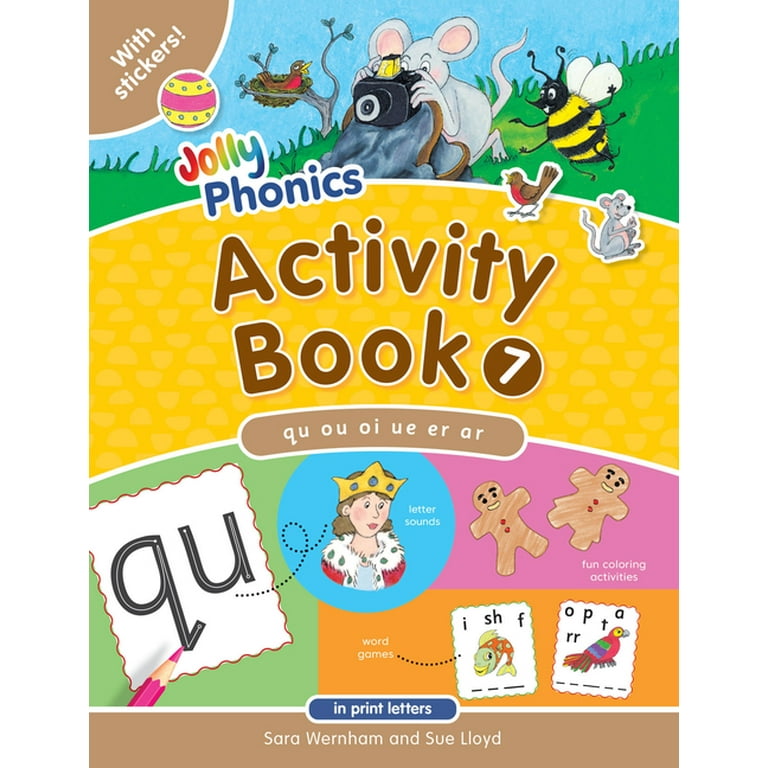 Jolly Phonics Activity Books, Set 1-7: Jolly Phonics Activity Book 7: In Print Letters (American English Edition) (Paperback) Jolly Phonics Activity Books, Set 1-7: Jolly Phonics Activity Book 7: In Print Letters (American English Edition) (Paperback)