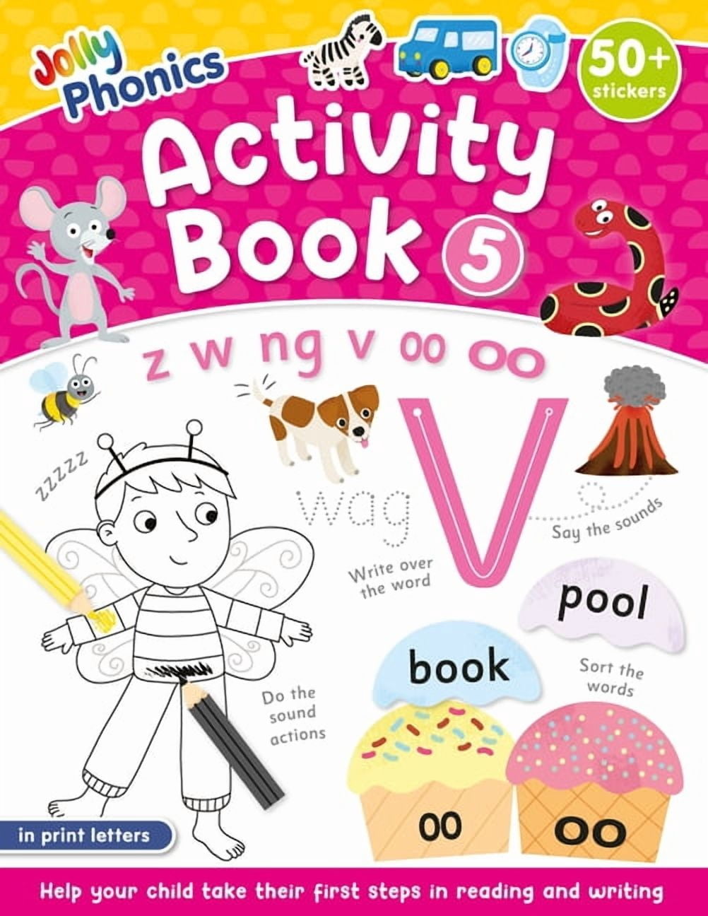 【Jolly Phonics】Activity Book 1-7 セット Jolly Phonics Activity Books, Set 1-7 Up Jolly Phonics Activity