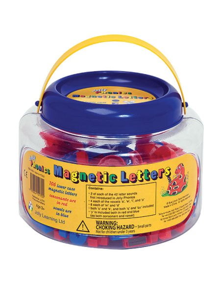 Jolly Phonics Magnetic Letters: In Precursive Letters (Tub of 106) (Other)
