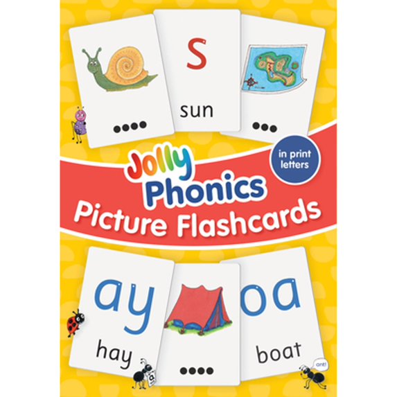Pre-Owned Jolly Phonics Picture Flash Cards: In Print Letters, 9781844144396, 1844144399, Paperback,