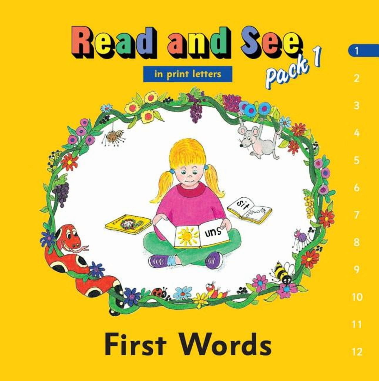 Jolly Phonics Read and See, Pack 1: In Print Letters (American