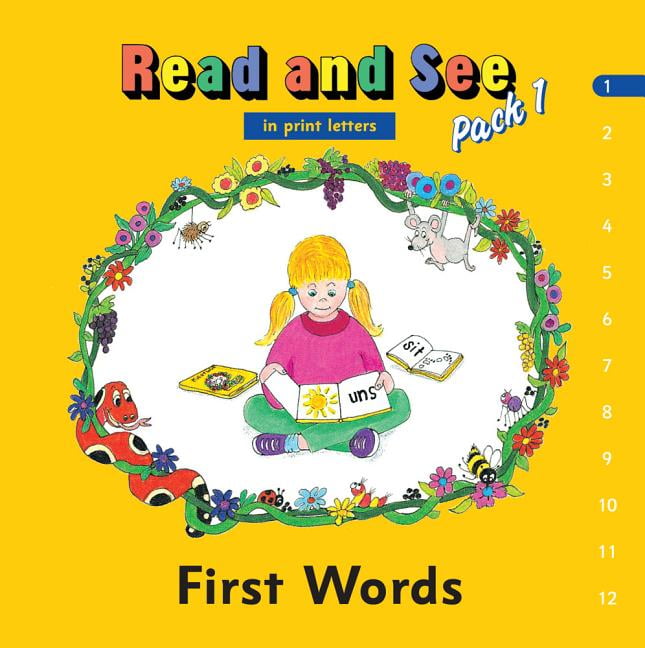 Jolly Phonics Read and See, Pack 1: In Print Letters