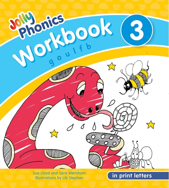 Jolly Phonics Workbooks, Set of 1-7: Jolly Phonics Workbook 3: In Print  Letters (American English Edition) (Paperback)